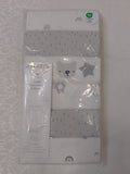 Juniors bear & star printed bodysuits (set of 6)