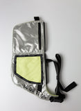 NIKE TECH CROSSBODY SHOULDER BAG POUCH SILVER/LIME UNISEX
