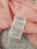 Juniors pink bunny padded sleepsuit (Winter)