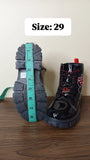 R&B black minnie mouse long shoes