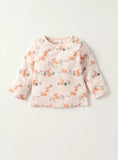 Juniors bunny printed shirt & pyjama set (set of 2)