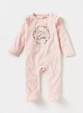 Juniors made a lot of love fleece sleepsuit (Winter)