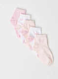 Juniors sweet little princess socks (pack  of 5)