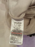 Juniors beige sheep embroidered fleece hooded sleepsuit (winter)