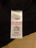 Matalan black logo hoodie (Fleece lined) (Winter)