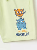 Juniors monsters green shorts (Summer)