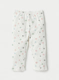 Juniors all over pastel stars printed shirt & pyjama set (set of 2)