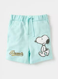 Juniors snoopy printed shirt & shorts set (set of 2)