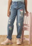 Hello kitty denim jeans
