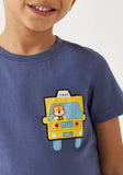 Juniors lion taxi bus printed shirt & pyjama set (Set of 2) (Summer)