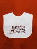 Disney Mickey everything is better with you bib