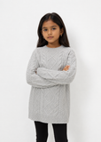 Matalan Grey Knitted Pullover (winter)