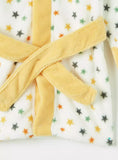 Juniors all over star fleece Bathrobe