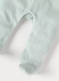 Juniorscute baby colorblock hooded pastel sleepsuit (Winter)