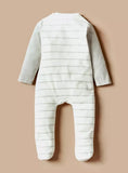 Juniors stripped fleece sleepsuit (winter)