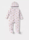 Juniors ribbed magical dancing sleepsuit & cap (set of 2)