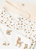 Juniors dear print bandana bib(set of 3)