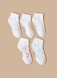 Disney Girls Socks Marie Print (Set Of 5)