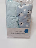 Juniors sheep printed swaddle wrap (Pack of 2)