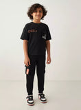 Juniors boys black jog pants (Winter)