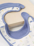 Juniors whale bib with button closure(set of 2)