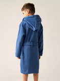 Juniors Safari Lion Towel Bathrobe with belt