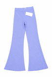 Juniors Girls Purple Flared Pant