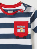 Lee cooper London stripe & animal printed tshirt (Summer)
