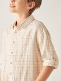 Eligo boys checkered dress shirt