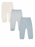 Juniors blue & white leggings (set of 3)