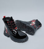 R&B black minnie mouse long shoes