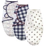 Hudson baby swaddle wrap ( pack of 3 )