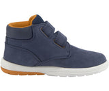 R&B navy double strap shoes