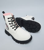 R&B white hello kitty long shoes