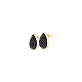 Lovisa black beads teardrop tops (Jewellery)