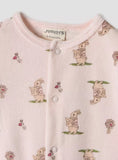 Juniors bunny printed fleece sleepsuits (set of 2) (Winter)