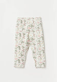Juniors floral shirt & pyjama set (set of 2)