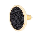 Lovisa black circle shimmery tops (Jewellery)