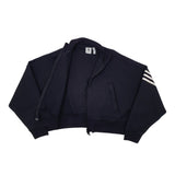 Adidas Black Women Cropped Pullover (Winter)