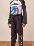 Super sonic shirt & pyjama set (set of 2)