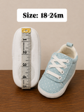 Juniors blue polka dots infant shoes