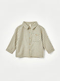 Giggles boys checkered dress shirt
