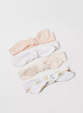 Juniors floral headband & mittens (set of 8)