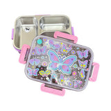 R&B butterfly stainless steel Bento lunch box