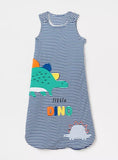 Juniors dino applique sleeping bag