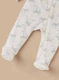 Juniors ribbed zibbed sleepssuit & cap set (set of 2)