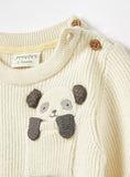 Juniors Fleece Ribbed Koala Applique Pullover (Winter)
