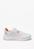 Oaklan white textured laceup men shoes (box packaging)