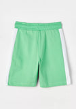 Juniors green & white colorblock shorts (Summer)