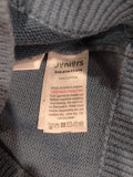 Juniors blue colorblock knitted pullover (Winter)